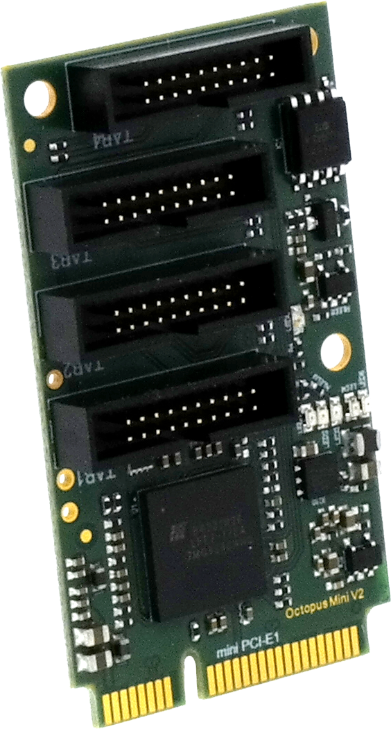 Digital Devices Octopus mini V2 - 4 Port Bridge for mini PCIe