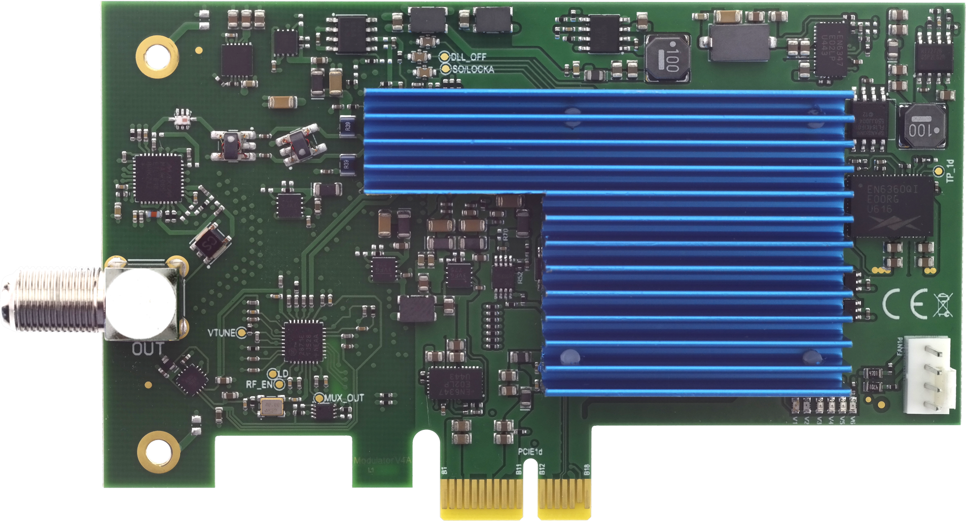 Digital Devices RESI DVB-C FSM 8 (V5) QAM Modulator Card - PCI Express