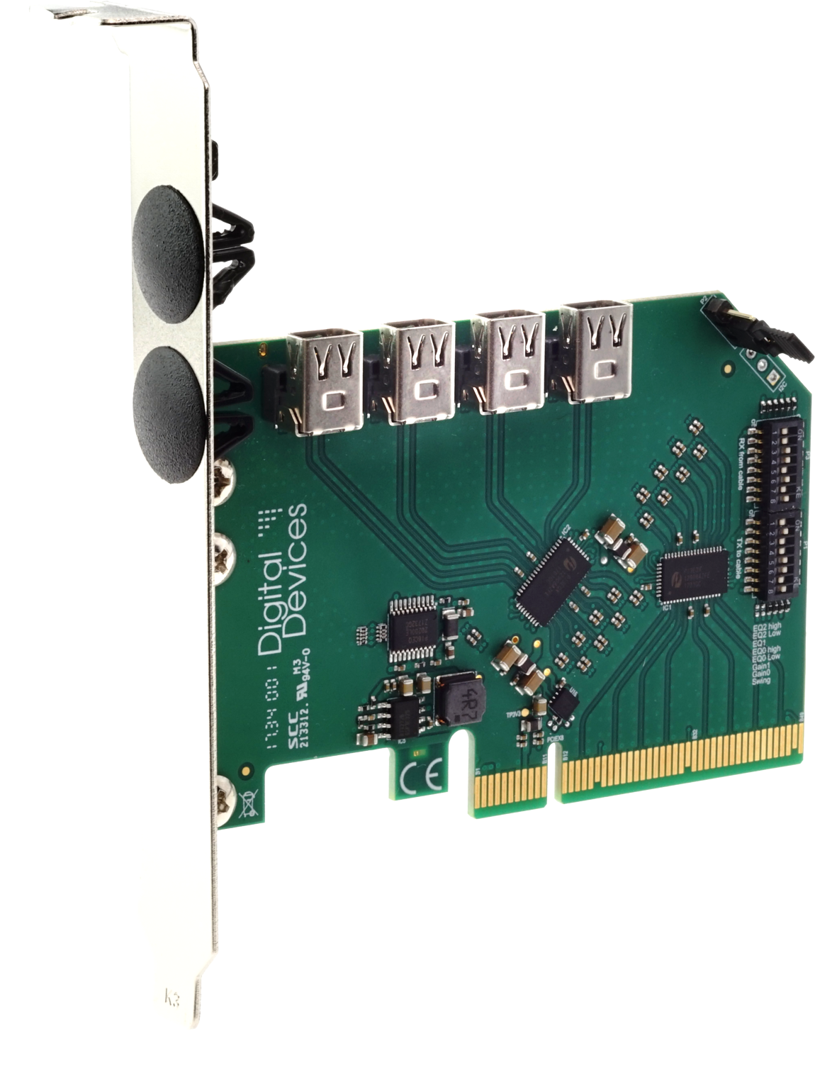 Digital Devices ExpandIO Intern - 6x PCIe Gen 2.0 Expander / Backplane inkl 2x 50cm Dataport Kabel