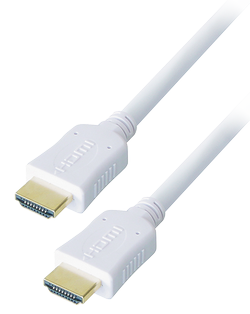 High Speed HDMI-Kabel 3 Meter weiß